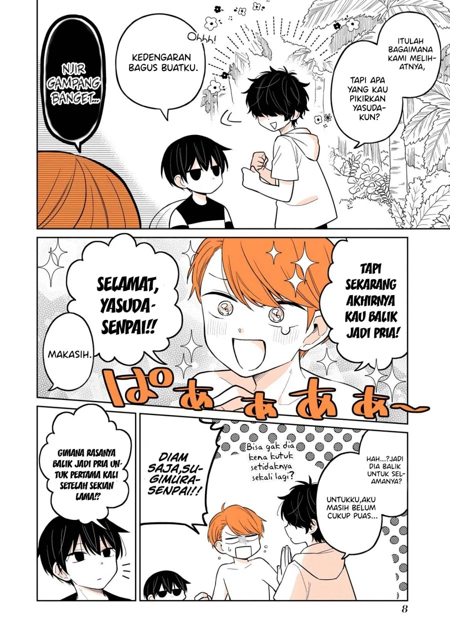 Mendoku Sagari Danshi Koukousei ga Asa Okitara Onnanoko ni Natteita Hanashi Chapter 16 - halaman 10