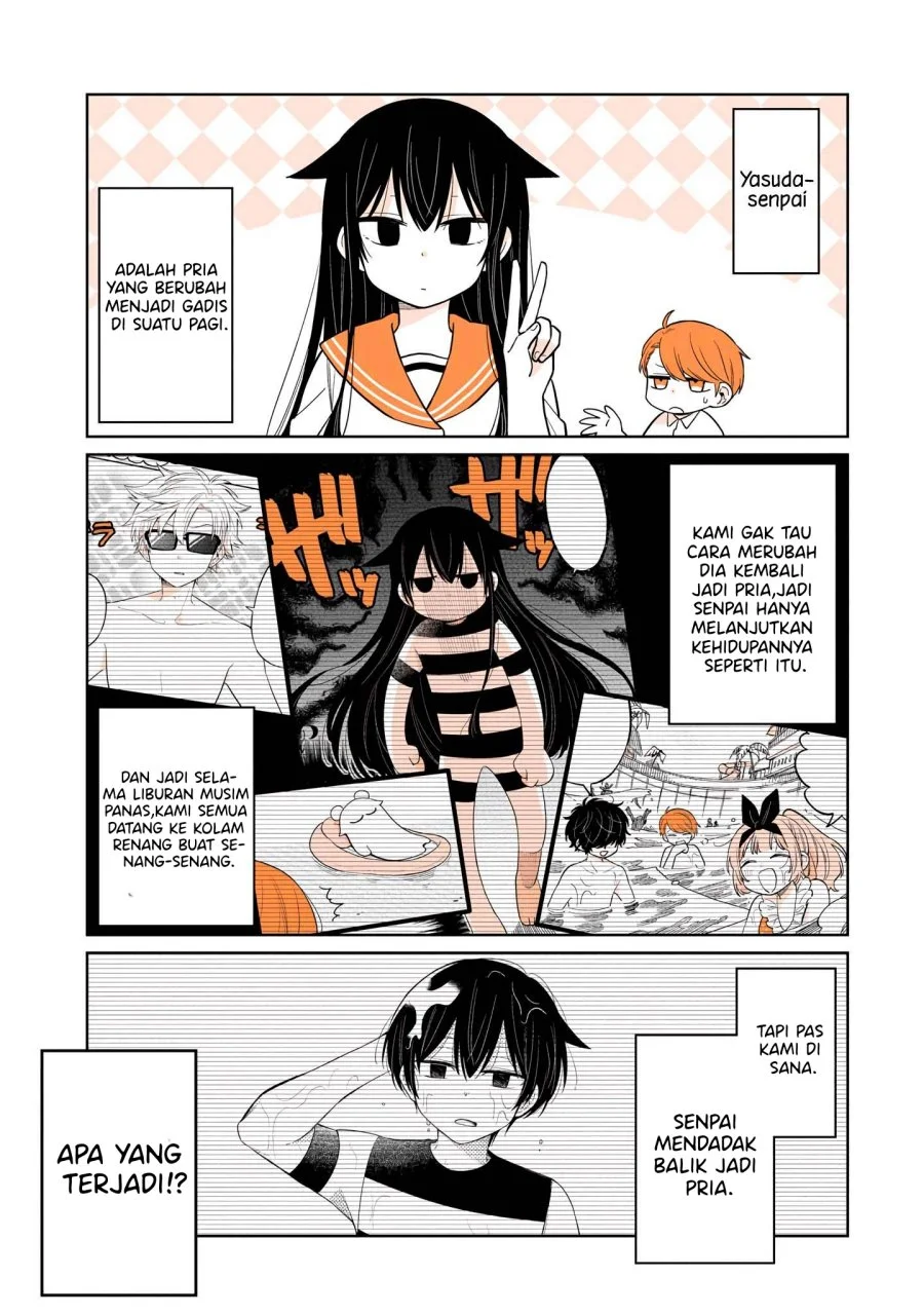 Mendoku Sagari Danshi Koukousei ga Asa Okitara Onnanoko ni Natteita Hanashi Chapter 16 - halaman 5