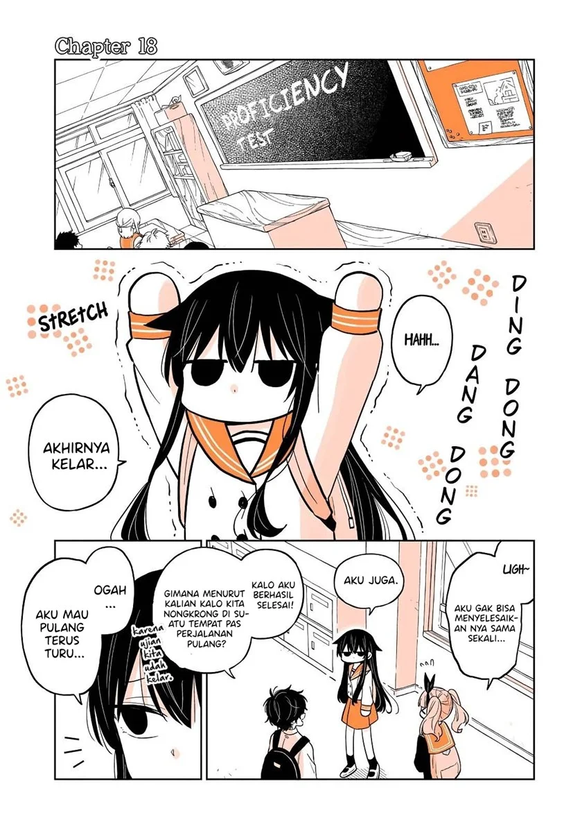 Mendoku Sagari Danshi Koukousei ga Asa Okitara Onnanoko ni Natteita Hanashi Chapter 18 - halaman 2