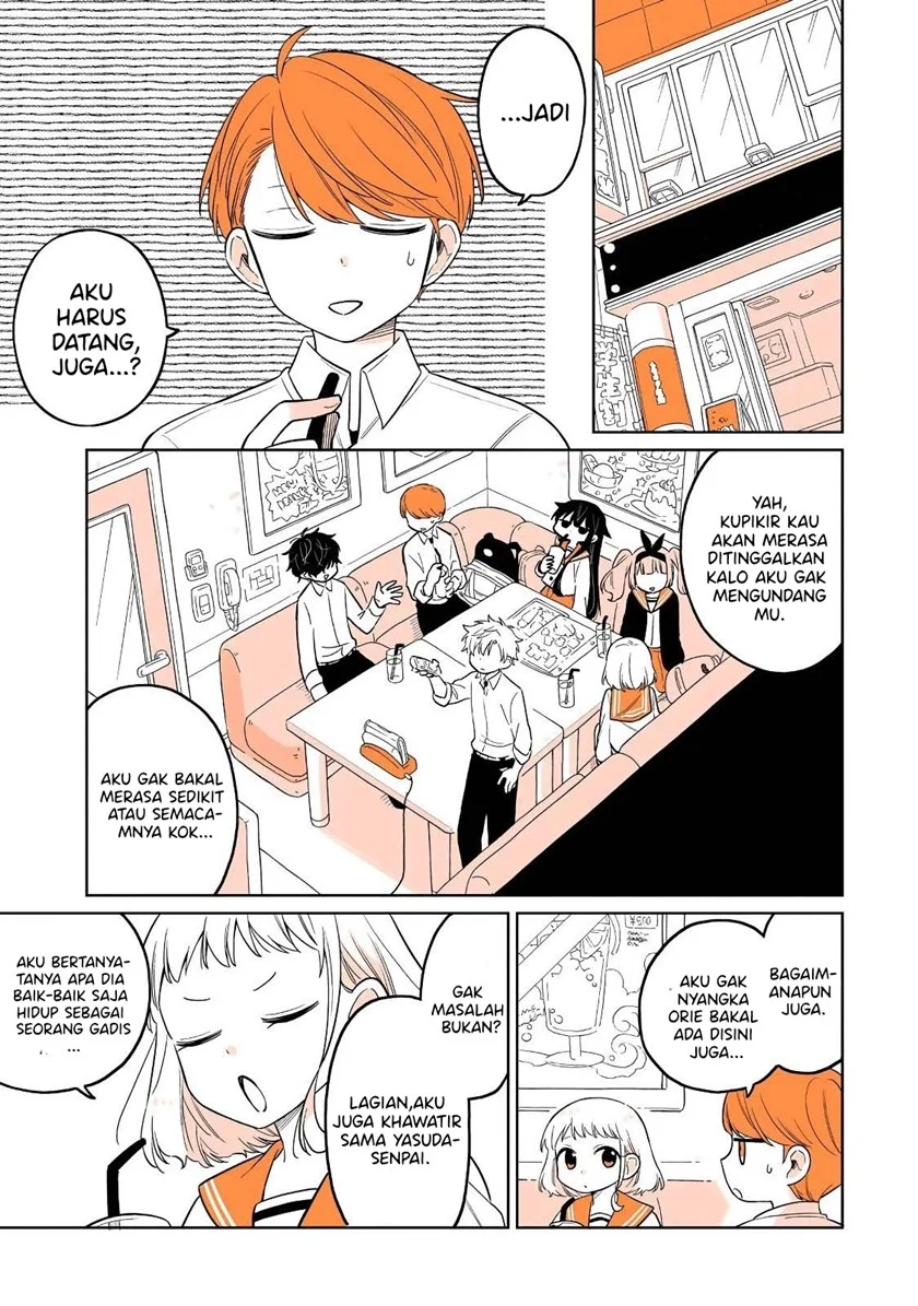 Mendoku Sagari Danshi Koukousei ga Asa Okitara Onnanoko ni Natteita Hanashi Chapter 18 - halaman 6