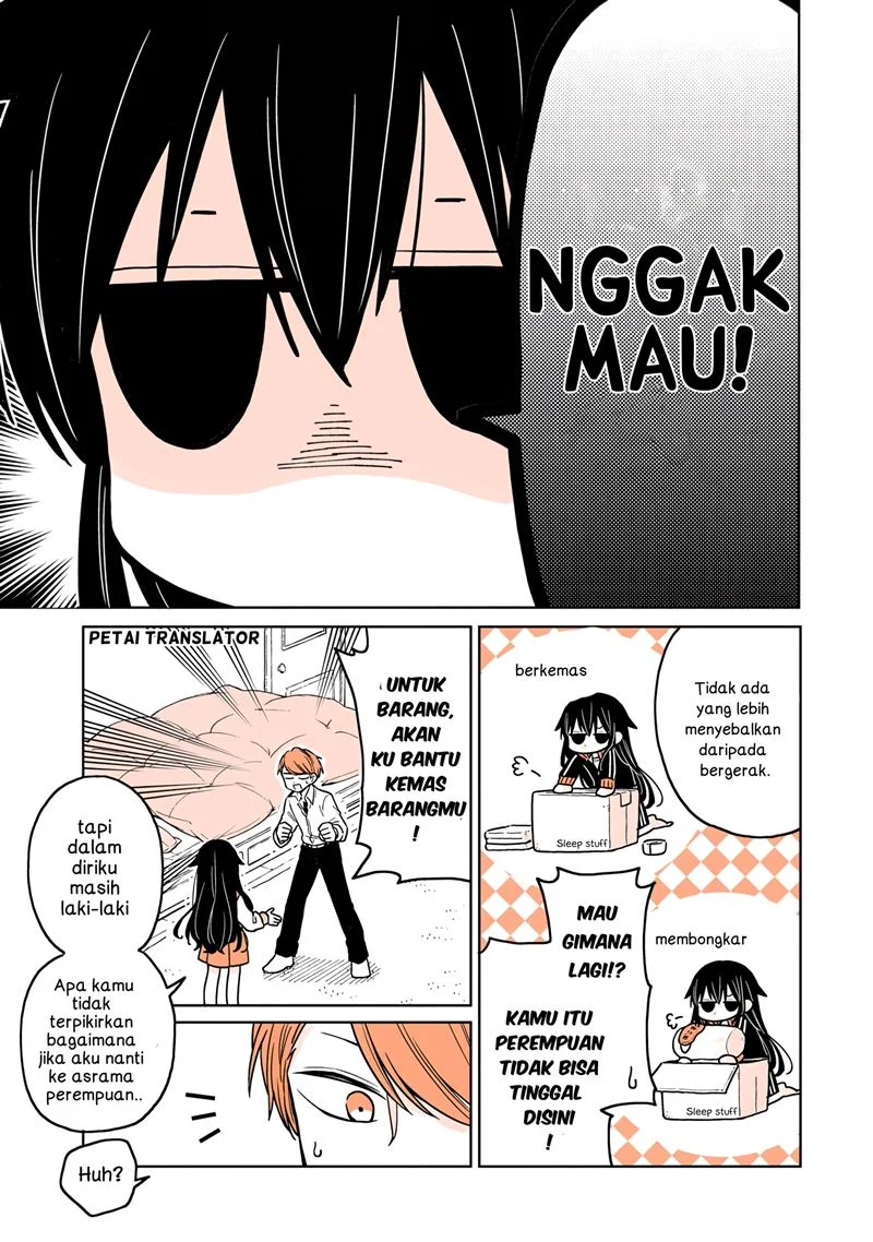 Mendoku Sagari Danshi Koukousei ga Asa Okitara Onnanoko ni Natteita Hanashi Chapter 2 - halaman 9