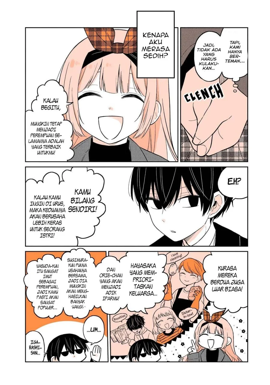 Mendoku Sagari Danshi Koukousei ga Asa Okitara Onnanoko ni Natteita Hanashi Chapter 20 - halaman 14
