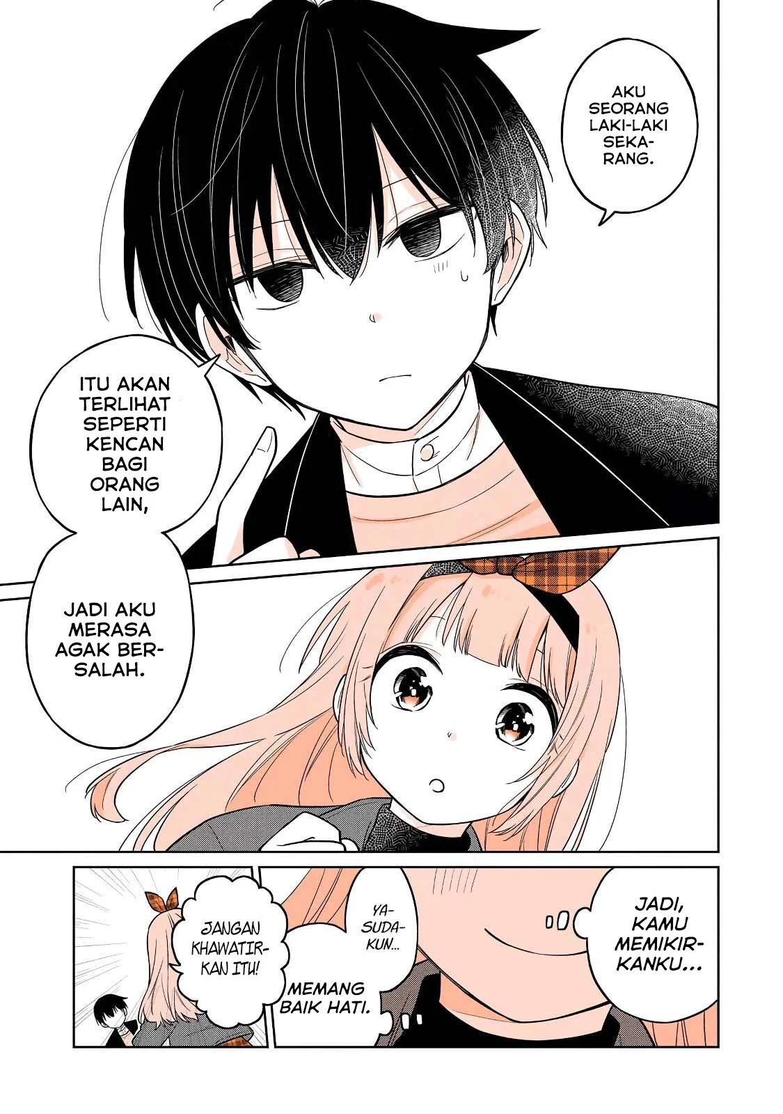 Mendoku Sagari Danshi Koukousei ga Asa Okitara Onnanoko ni Natteita Hanashi Chapter 20 - halaman 20