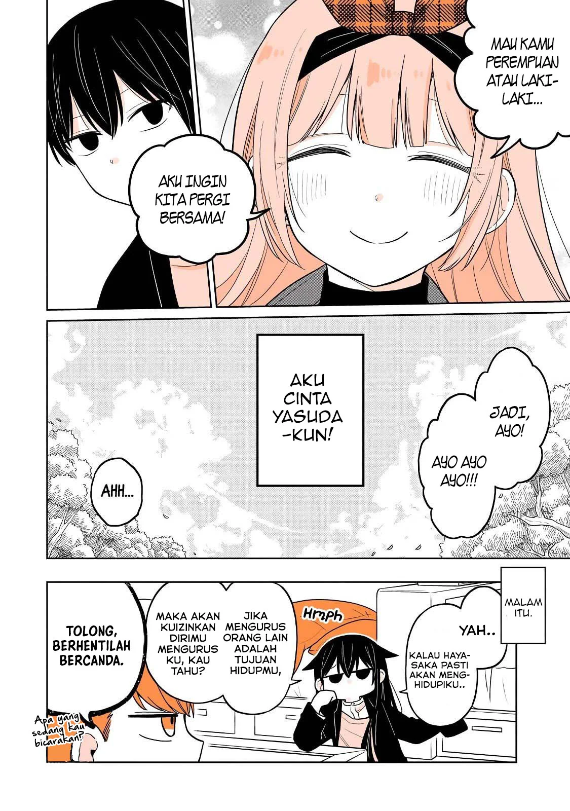 Mendoku Sagari Danshi Koukousei ga Asa Okitara Onnanoko ni Natteita Hanashi Chapter 20 - halaman 21