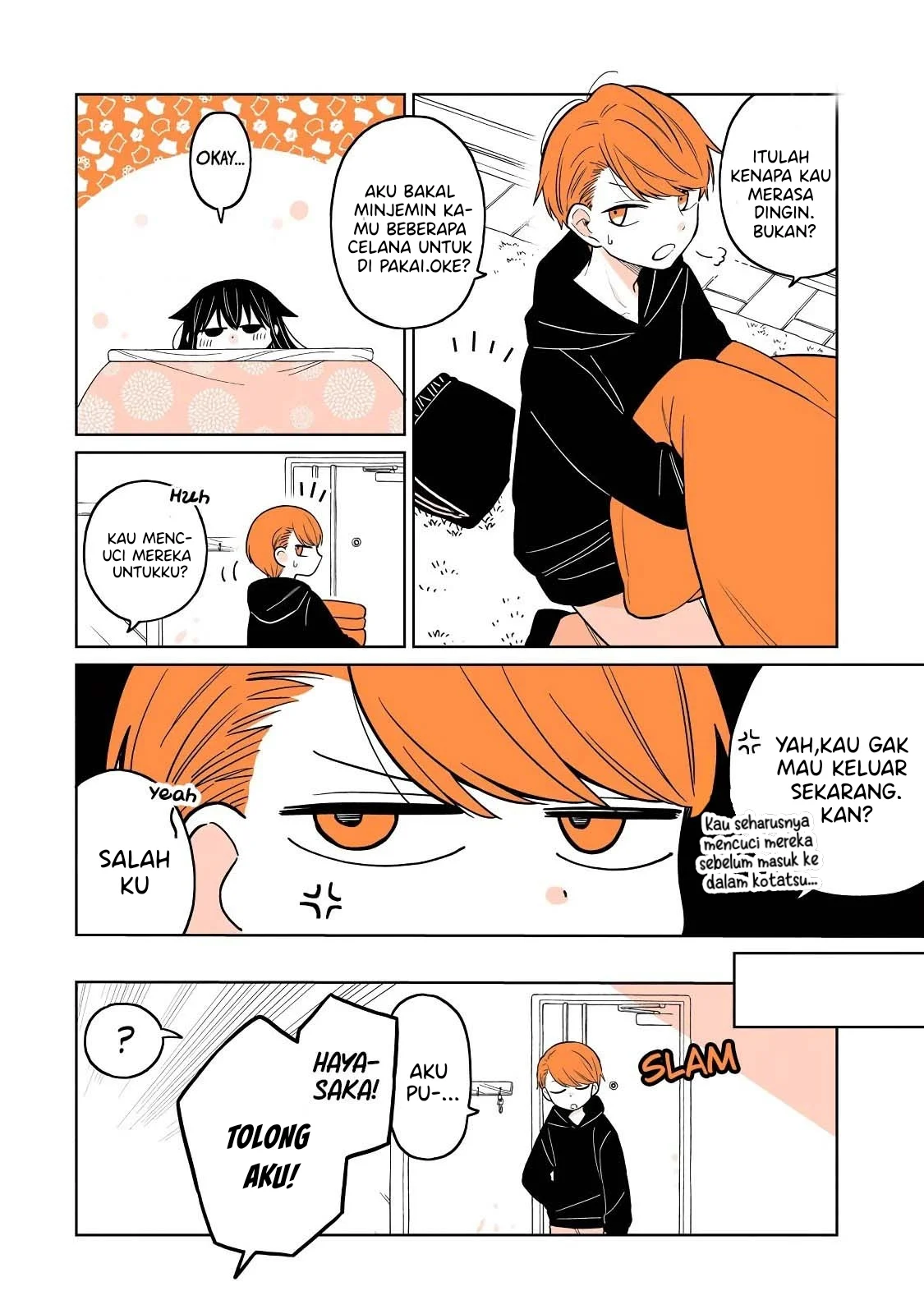 Mendoku Sagari Danshi Koukousei ga Asa Okitara Onnanoko ni Natteita Hanashi Chapter 21 - halaman 9