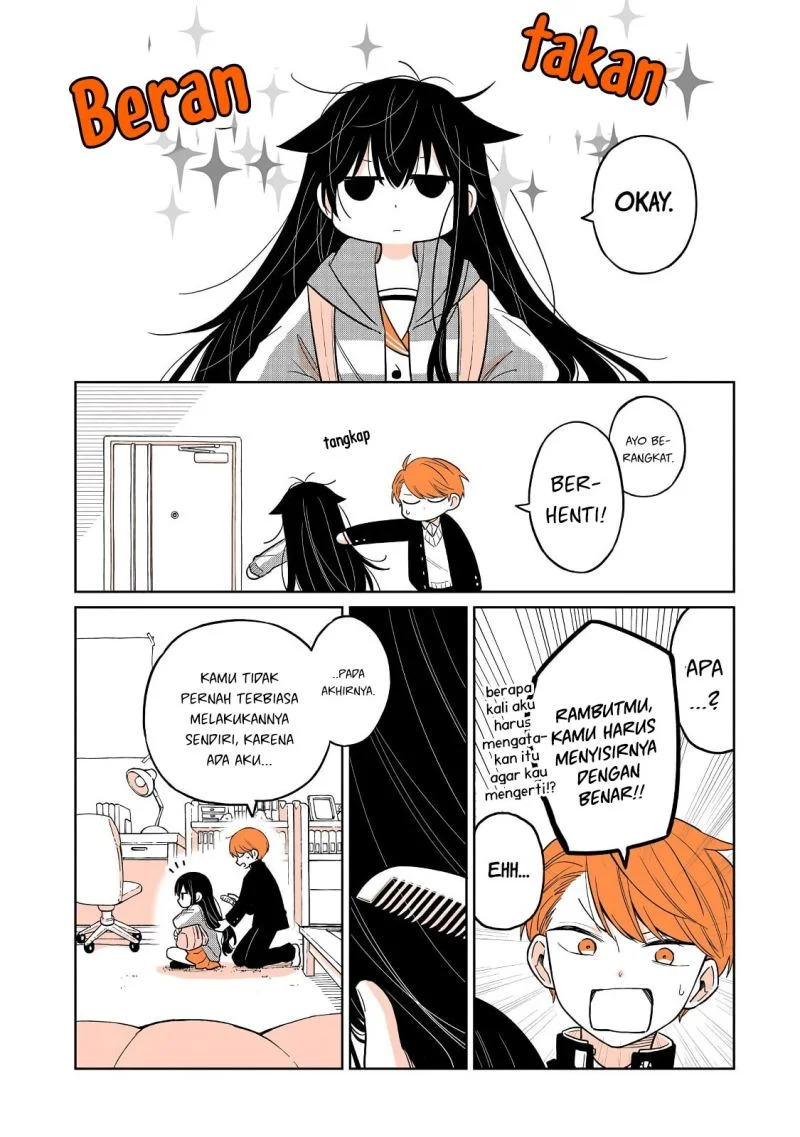 Mendoku Sagari Danshi Koukousei ga Asa Okitara Onnanoko ni Natteita Hanashi Chapter 22 - halaman 4