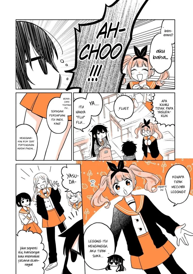 Mendoku Sagari Danshi Koukousei ga Asa Okitara Onnanoko ni Natteita Hanashi Chapter 22 - halaman 9
