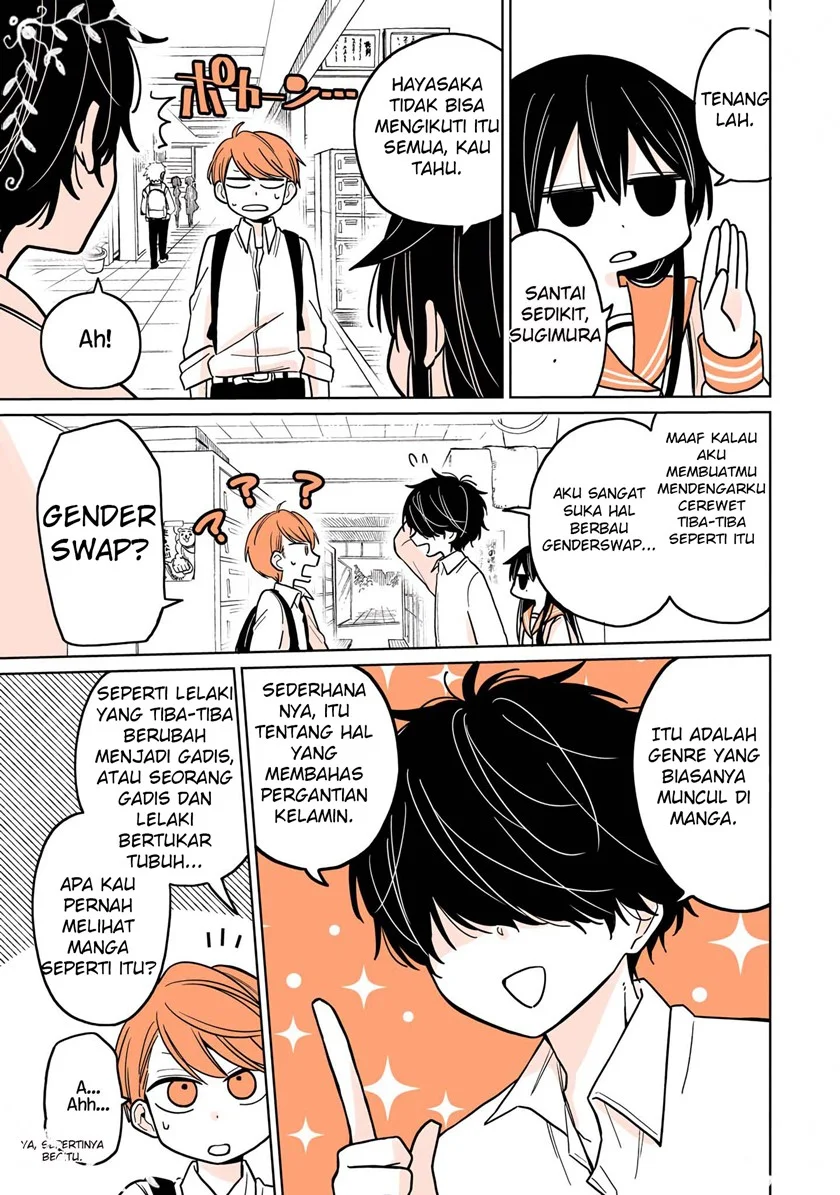 Mendoku Sagari Danshi Koukousei ga Asa Okitara Onnanoko ni Natteita Hanashi Chapter 3 - halaman 8