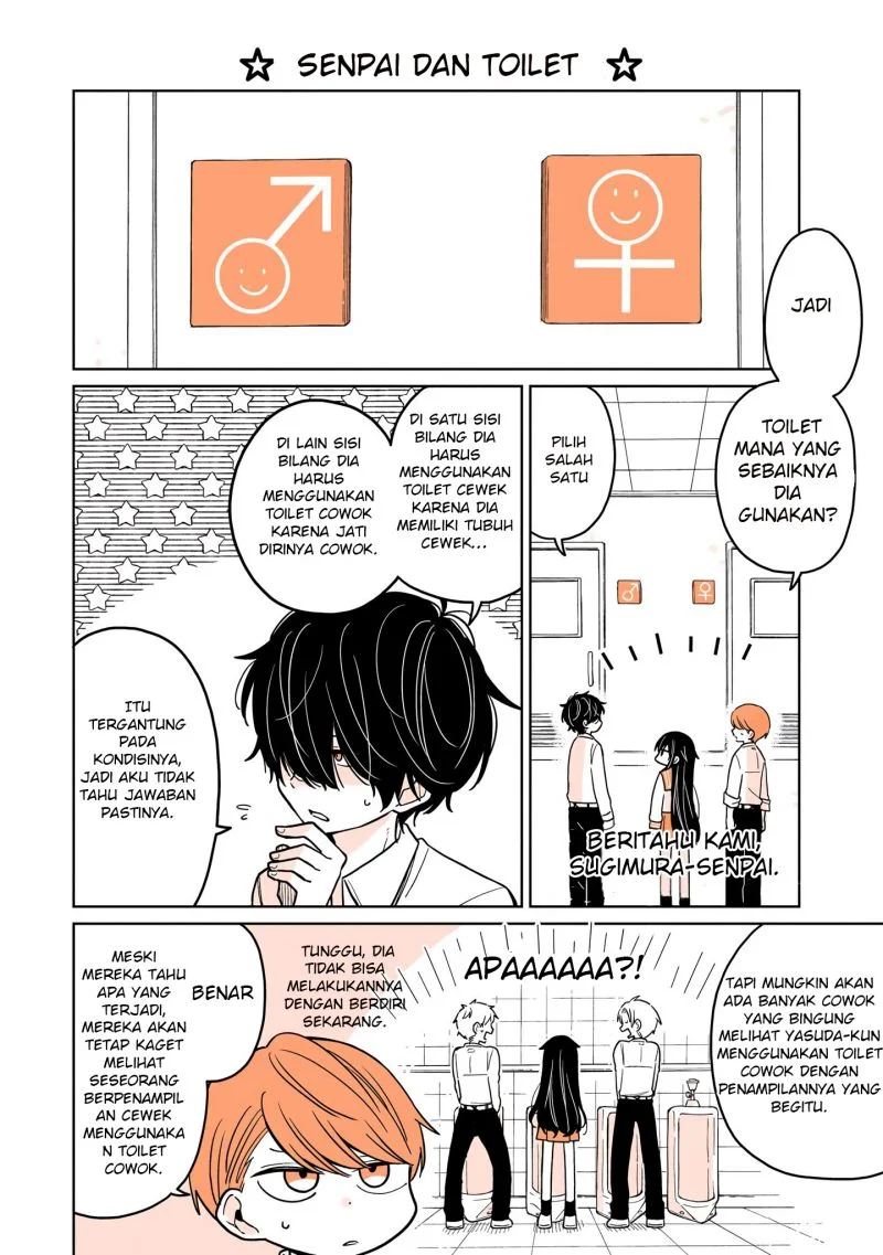 Mendoku Sagari Danshi Koukousei ga Asa Okitara Onnanoko ni Natteita Hanashi Chapter 4 - halaman 5