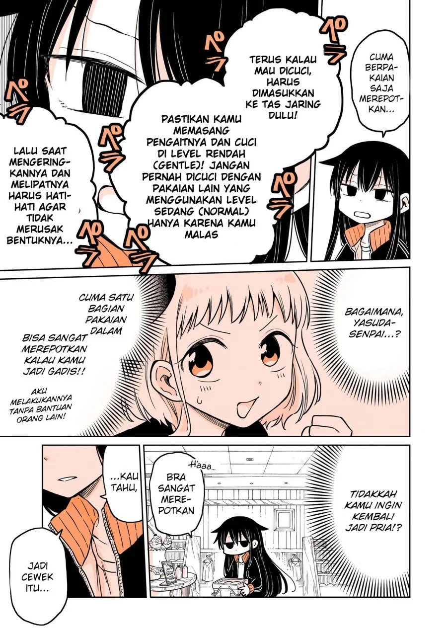 Mendoku Sagari Danshi Koukousei ga Asa Okitara Onnanoko ni Natteita Hanashi Chapter 6 - halaman 15