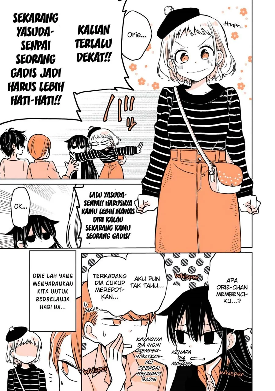 Mendoku Sagari Danshi Koukousei ga Asa Okitara Onnanoko ni Natteita Hanashi Chapter 6 - halaman 4