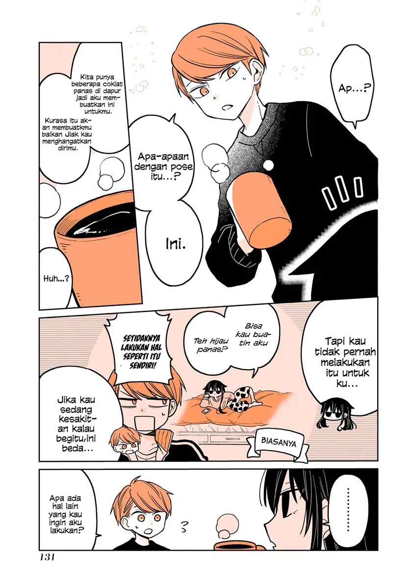 Mendoku Sagari Danshi Koukousei ga Asa Okitara Onnanoko ni Natteita Hanashi Chapter 8.1 - halaman 14
