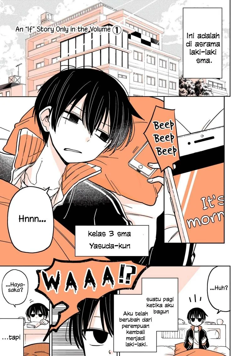 Mendoku Sagari Danshi Koukousei ga Asa Okitara Onnanoko ni Natteita Hanashi Chapter 8.2 - halaman 2