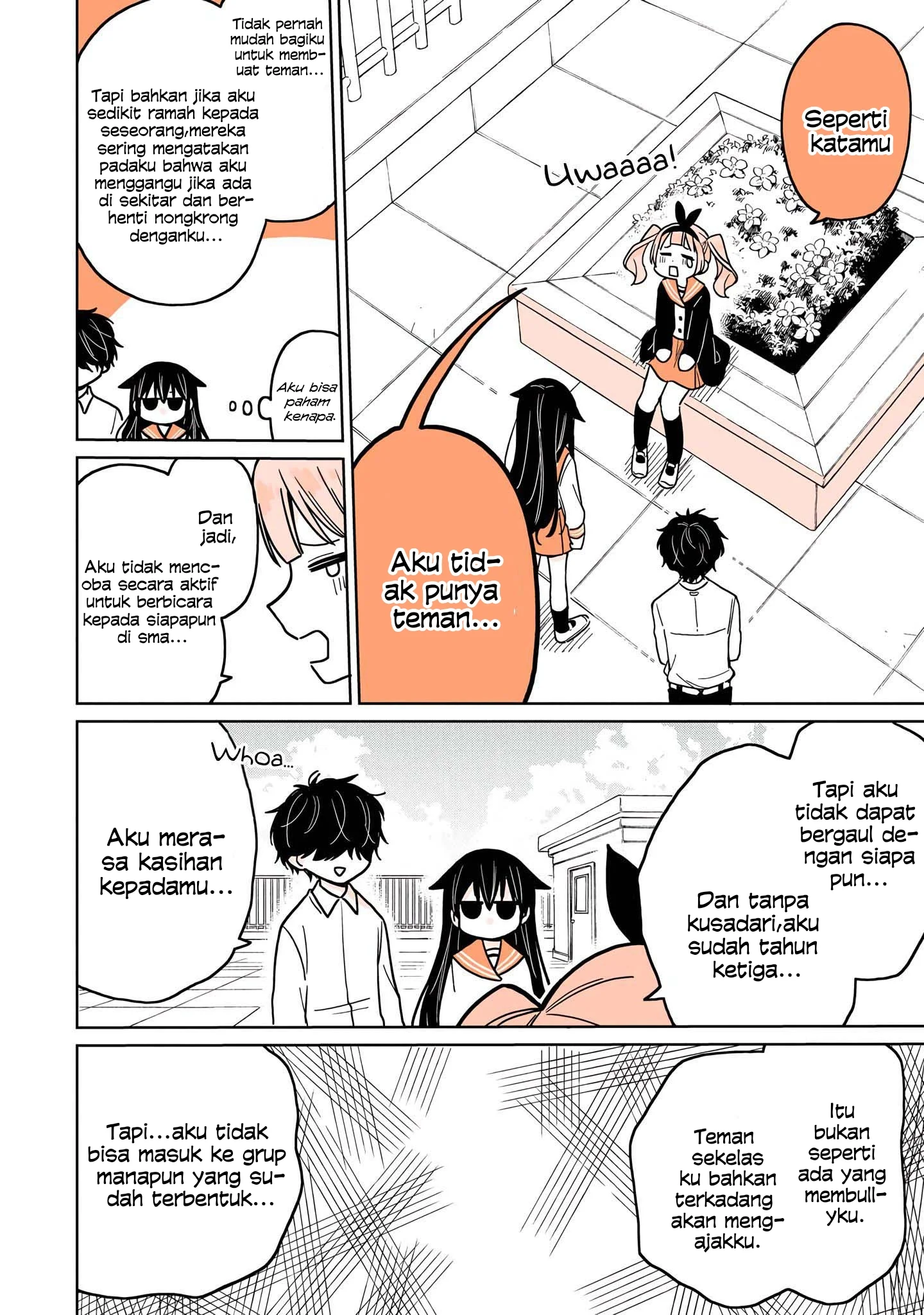 Mendoku Sagari Danshi Koukousei ga Asa Okitara Onnanoko ni Natteita Hanashi Chapter 8 - halaman 18
