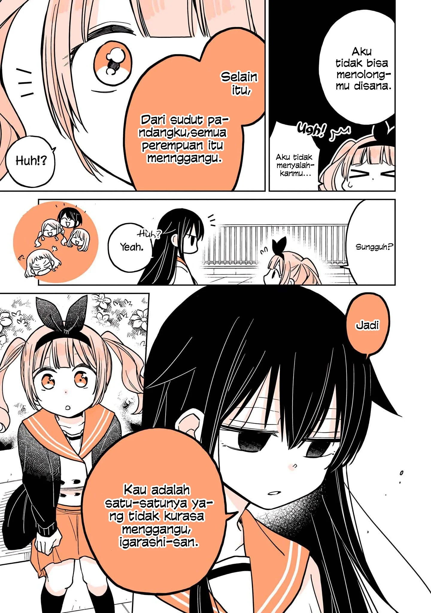 Mendoku Sagari Danshi Koukousei ga Asa Okitara Onnanoko ni Natteita Hanashi Chapter 8 - halaman 21