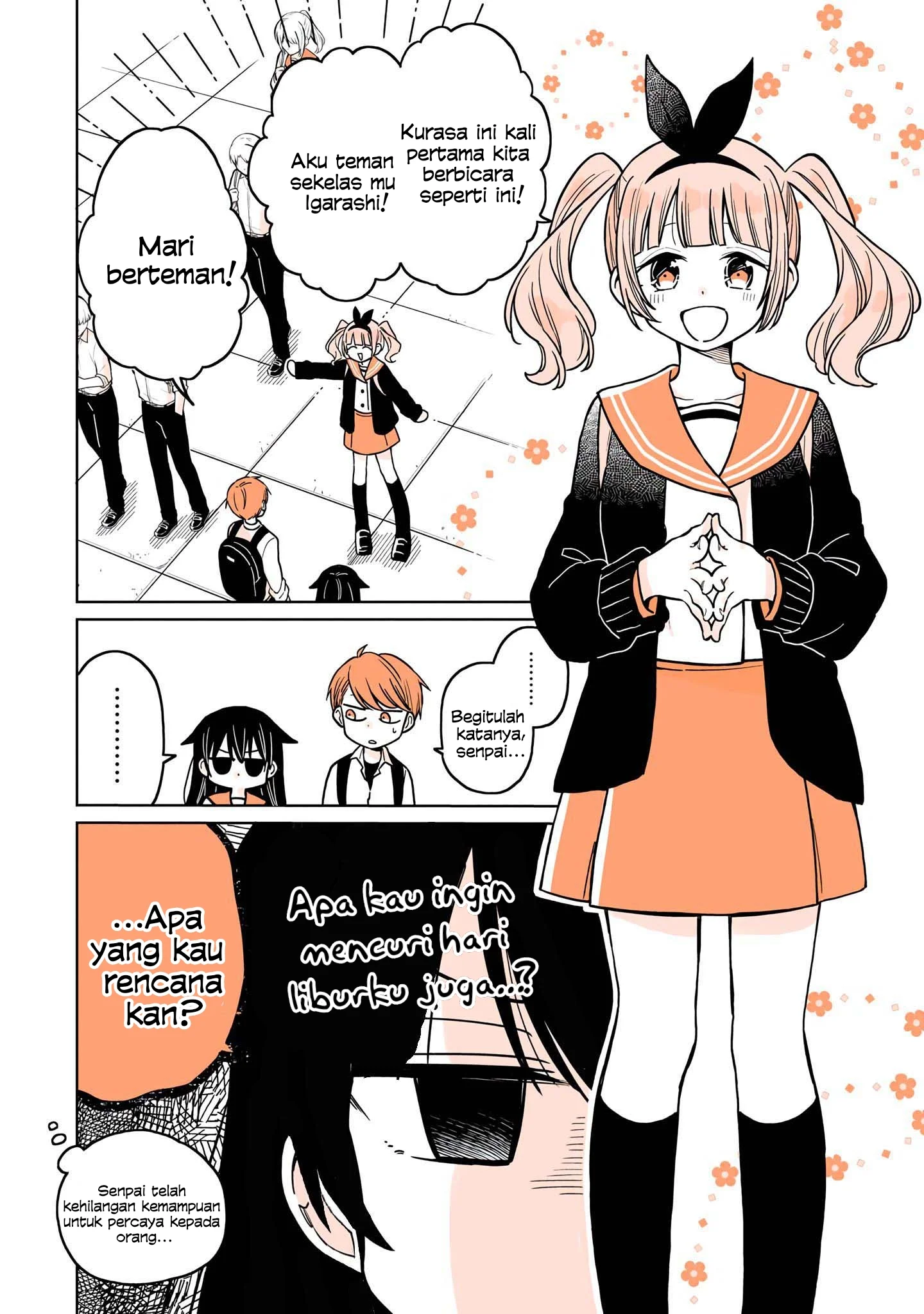 Mendoku Sagari Danshi Koukousei ga Asa Okitara Onnanoko ni Natteita Hanashi Chapter 8 - halaman 6