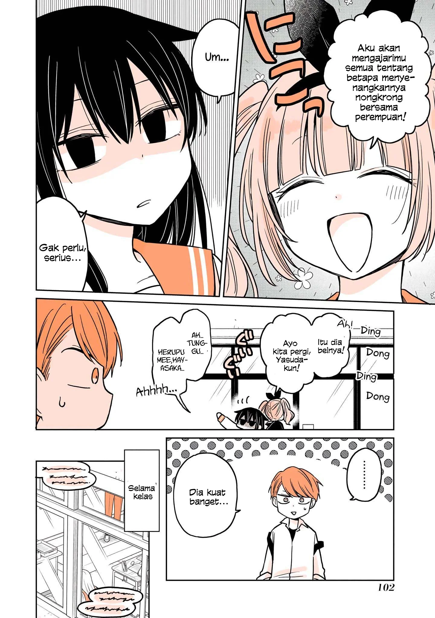 Mendoku Sagari Danshi Koukousei ga Asa Okitara Onnanoko ni Natteita Hanashi Chapter 8 - halaman 8