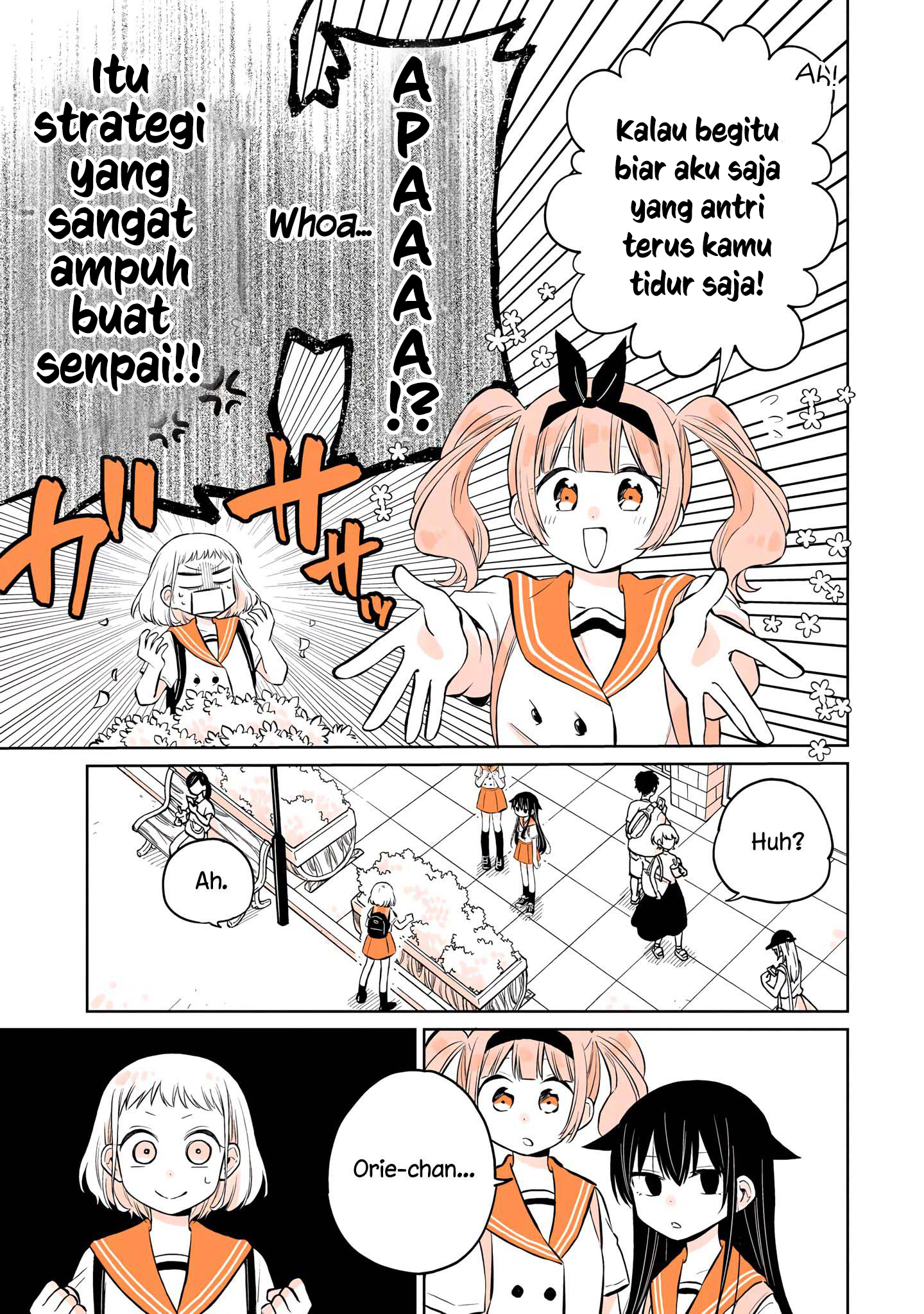Mendokusagari Danshi ga Asa Okitara Onnanoko ni Natteita Hanashi Chapter 10 - halaman 10