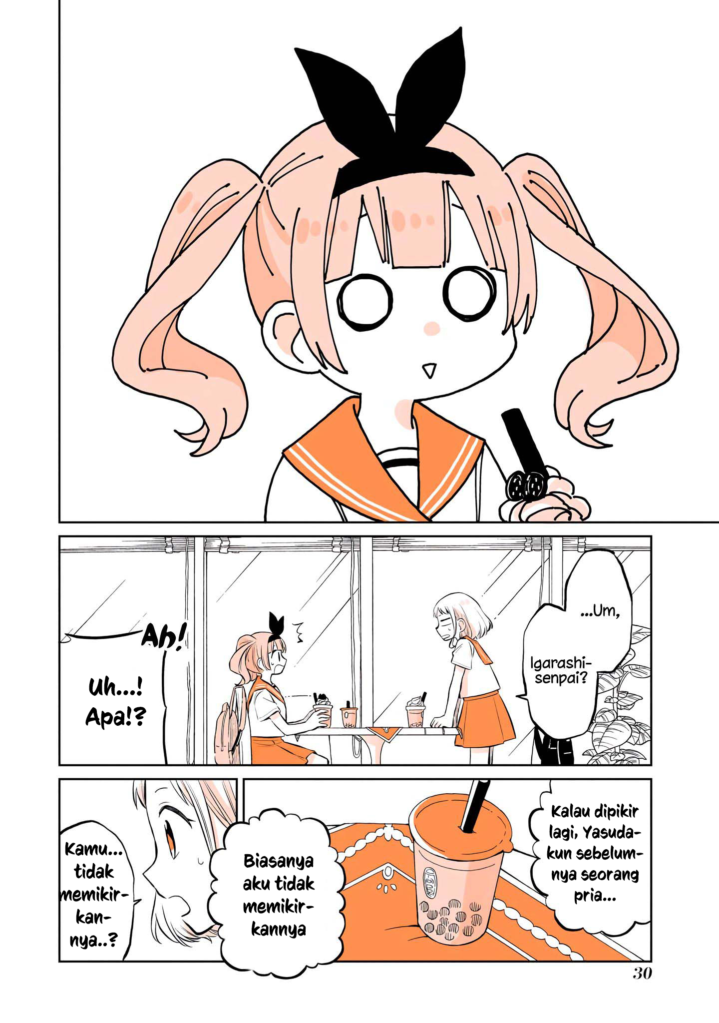Mendokusagari Danshi ga Asa Okitara Onnanoko ni Natteita Hanashi Chapter 10 - halaman 15