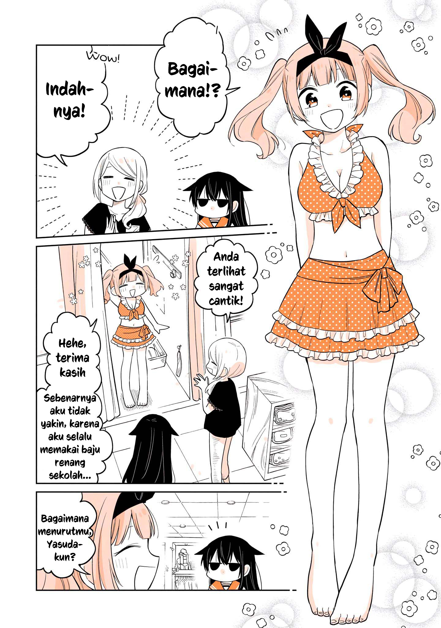 Mendokusagari Danshi ga Asa Okitara Onnanoko ni Natteita Hanashi Chapter 14 - halaman 15