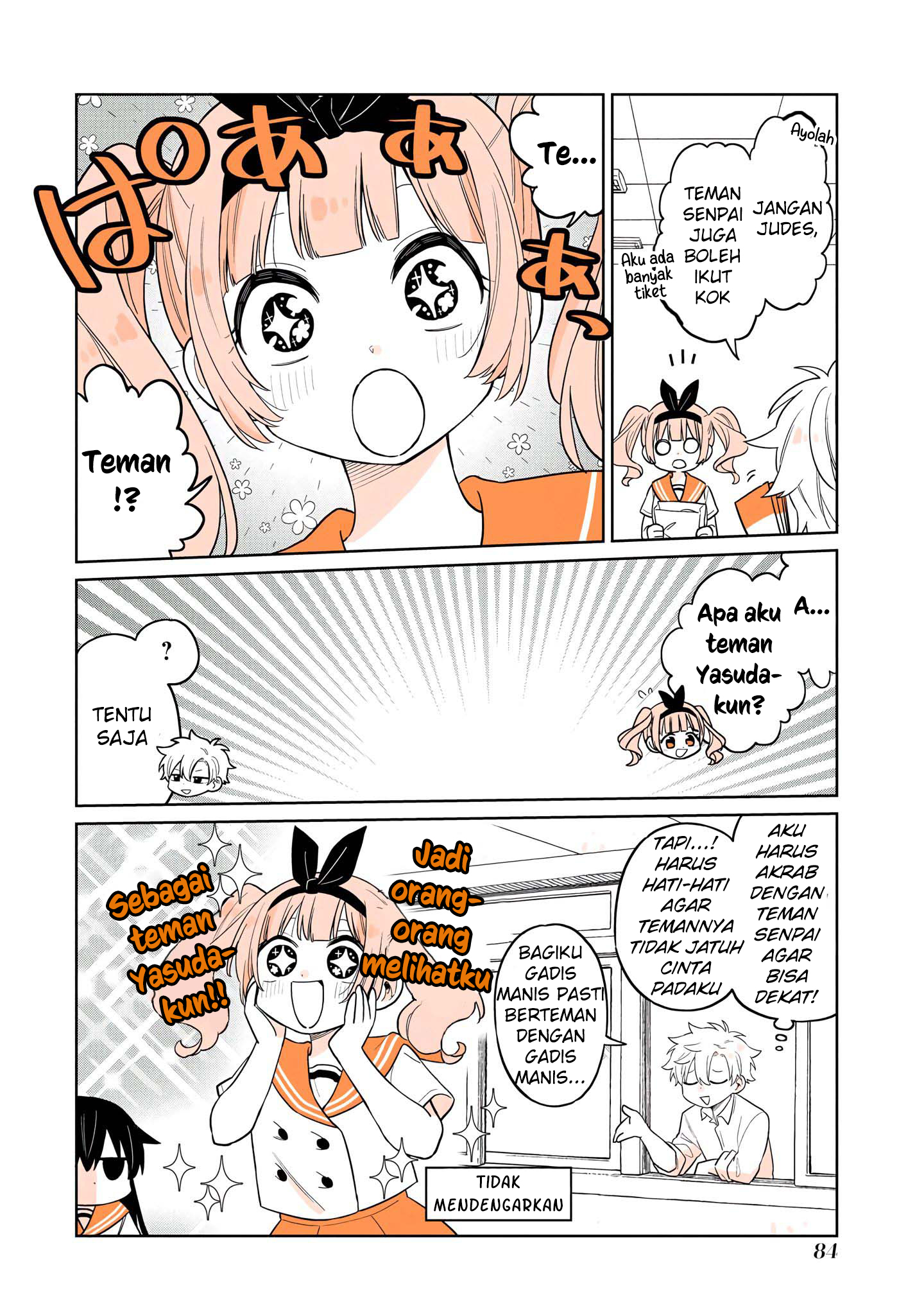 Mendokusagari Danshi ga Asa Okitara Onnanoko ni Natteita Hanashi Chapter 14 - halaman 3