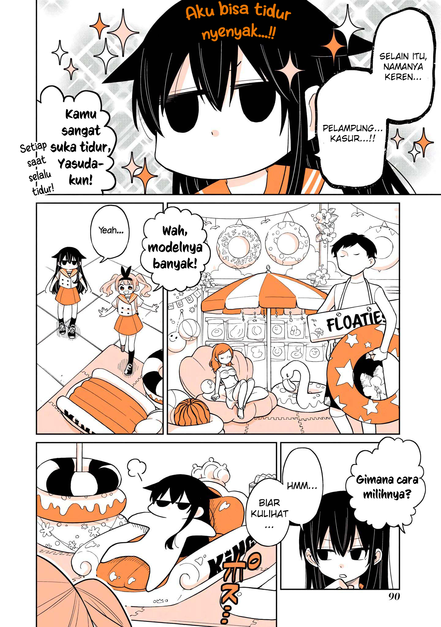 Mendokusagari Danshi ga Asa Okitara Onnanoko ni Natteita Hanashi Chapter 14 - halaman 9