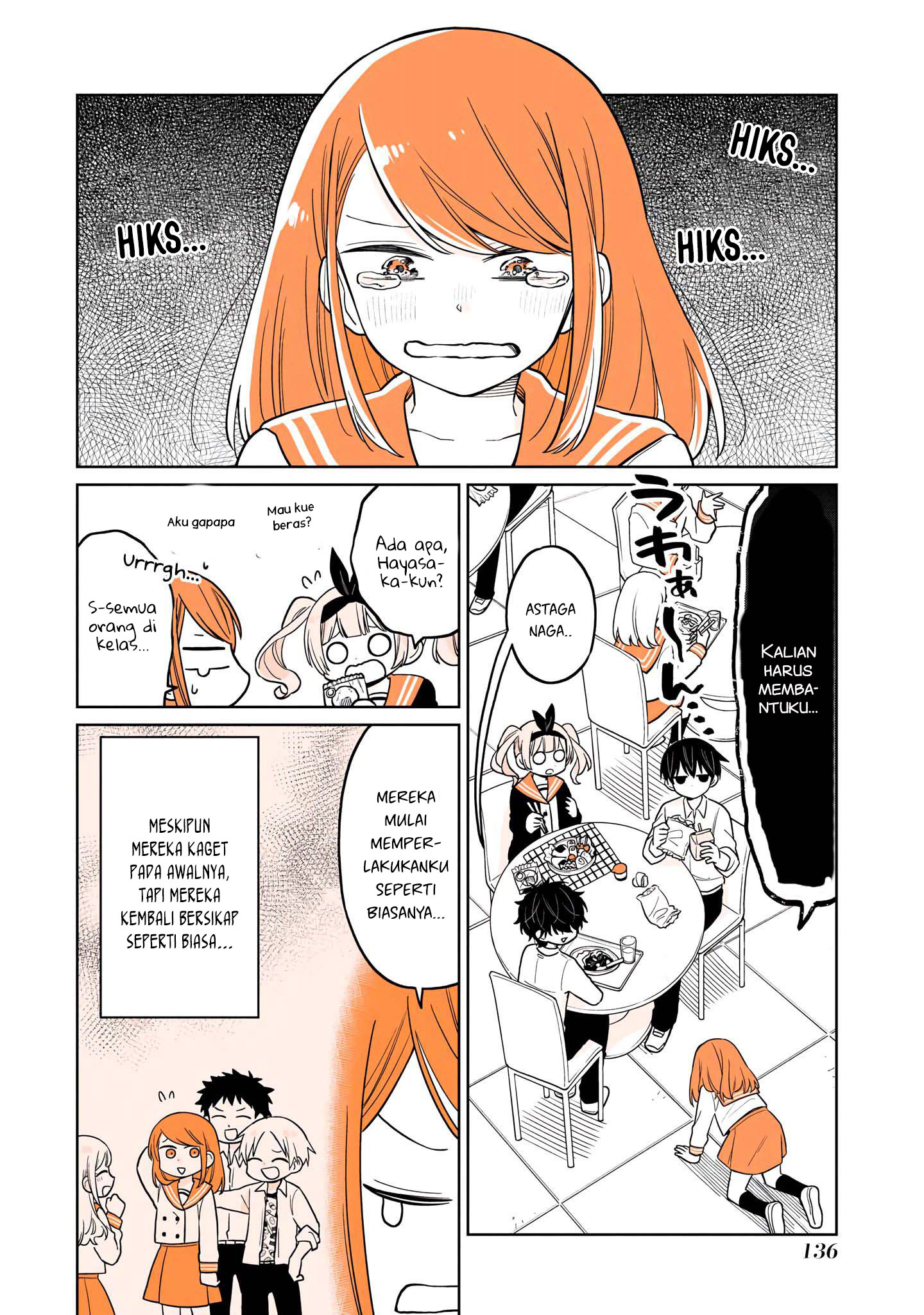Mendokusagari Danshi ga Asa Okitara Onnanoko ni Natteita Hanashi Chapter 15.2 - halaman 9