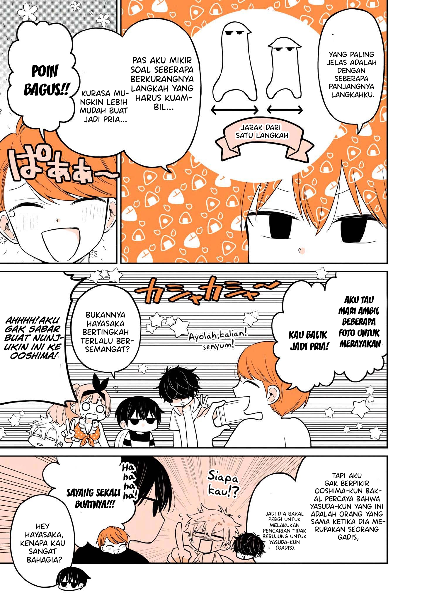Mendokusagari Danshi ga Asa Okitara Onnanoko ni Natteita Hanashi Chapter 16 - halaman 11