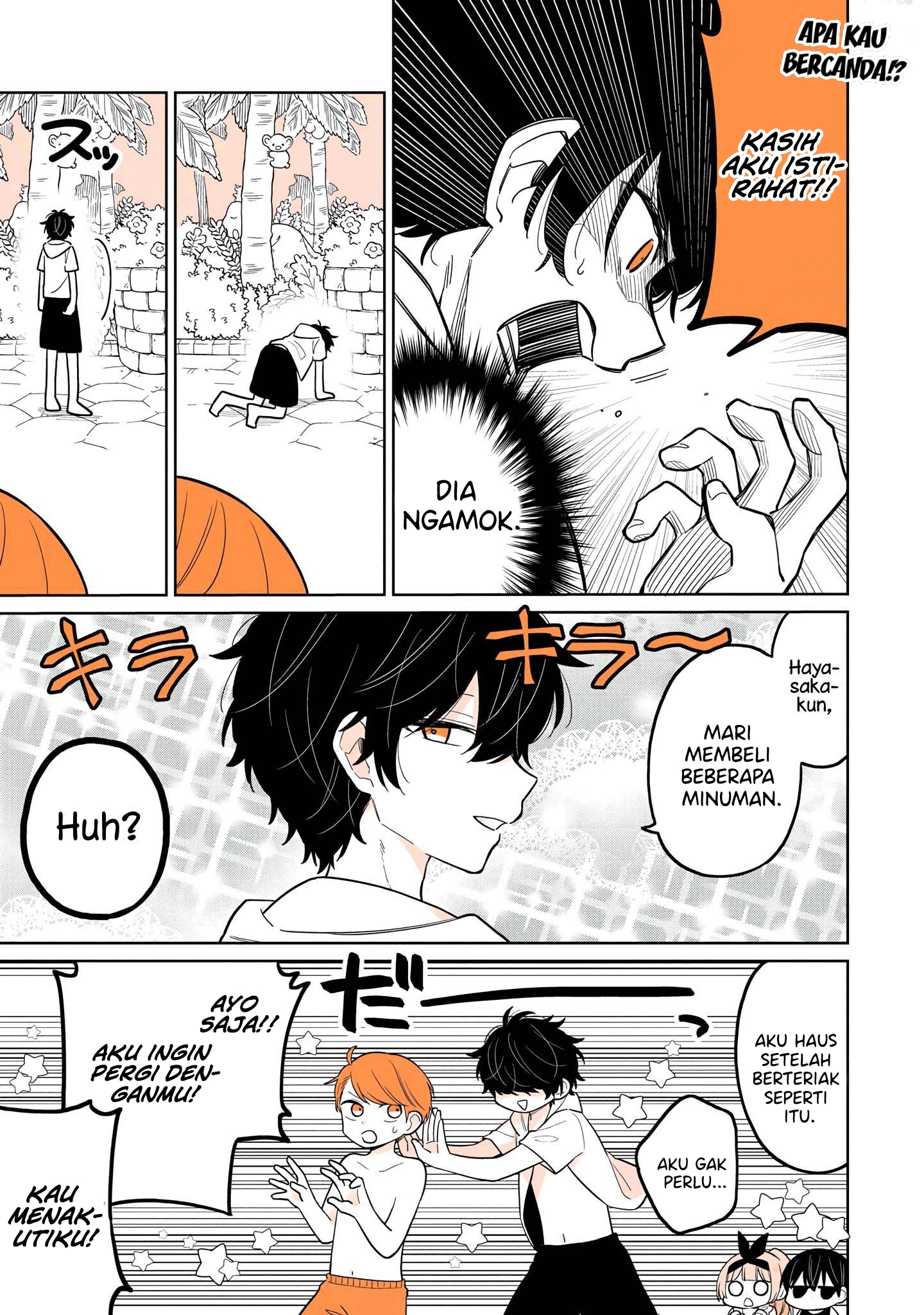 Mendokusagari Danshi ga Asa Okitara Onnanoko ni Natteita Hanashi Chapter 16 - halaman 15