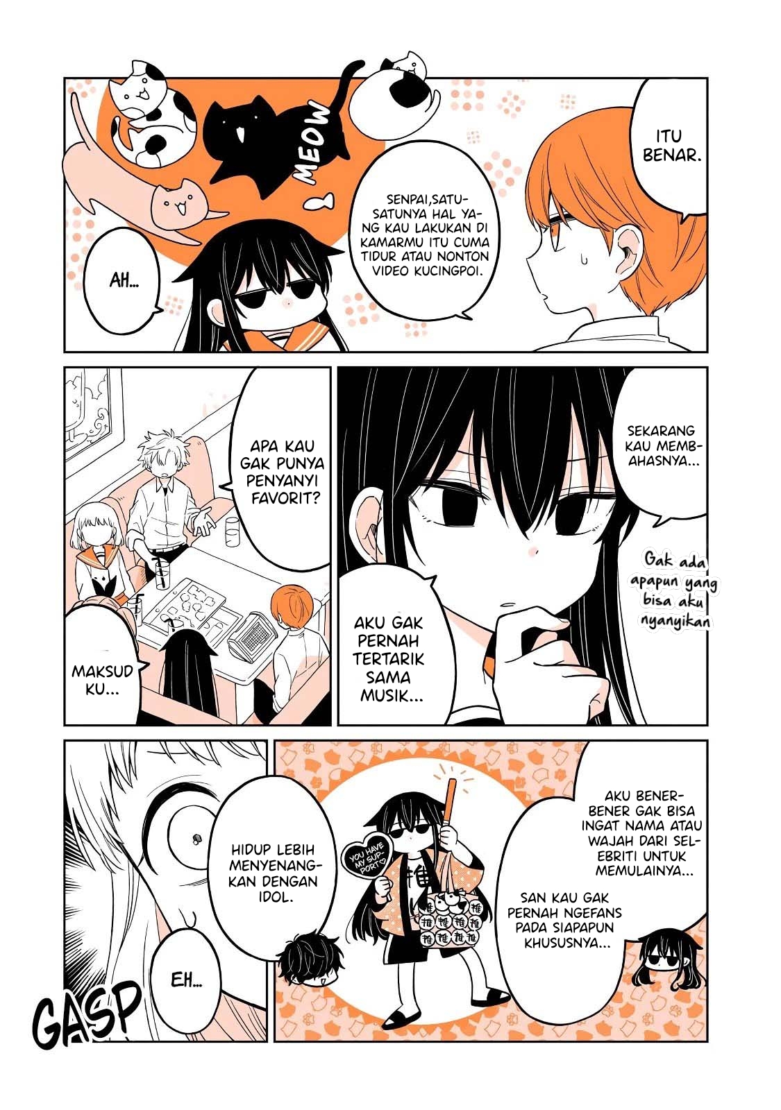 Mendokusagari Danshi ga Asa Okitara Onnanoko ni Natteita Hanashi Chapter 19 - halaman 5