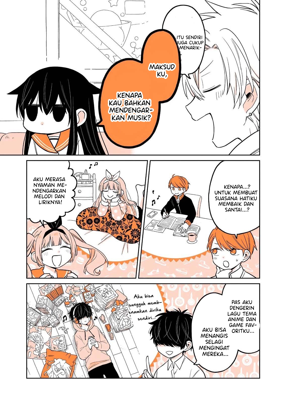 Mendokusagari Danshi ga Asa Okitara Onnanoko ni Natteita Hanashi Chapter 19 - halaman 8
