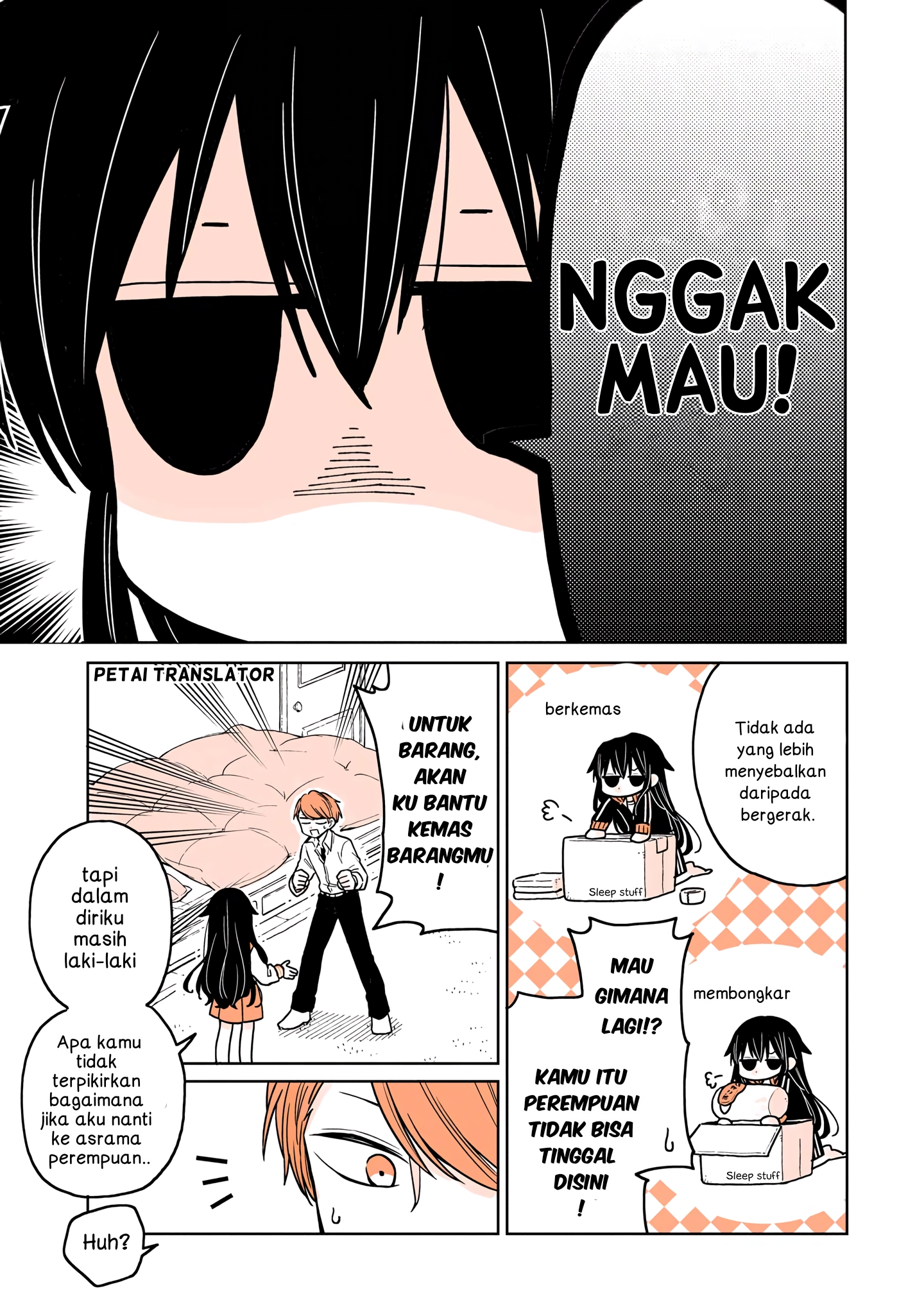Mendokusagari Danshi ga Asa Okitara Onnanoko ni Natteita Hanashi Chapter 2 - halaman 9
