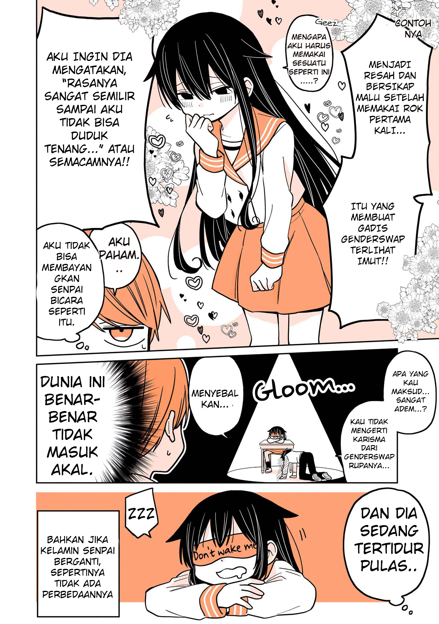 Mendokusagari Danshi ga Asa Okitara Onnanoko ni Natteita Hanashi Chapter 3 - halaman 13