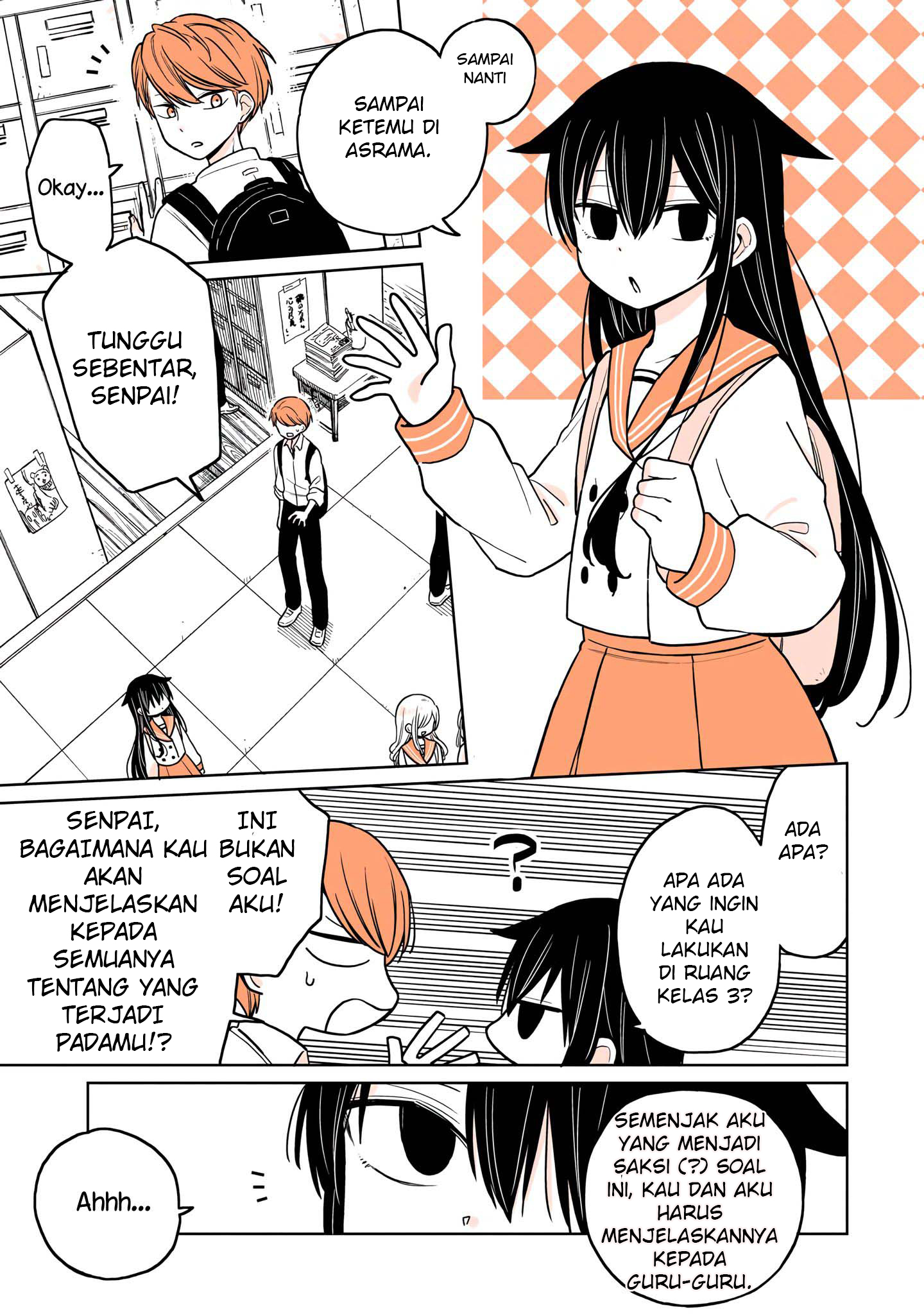 Mendokusagari Danshi ga Asa Okitara Onnanoko ni Natteita Hanashi Chapter 3 - halaman 4