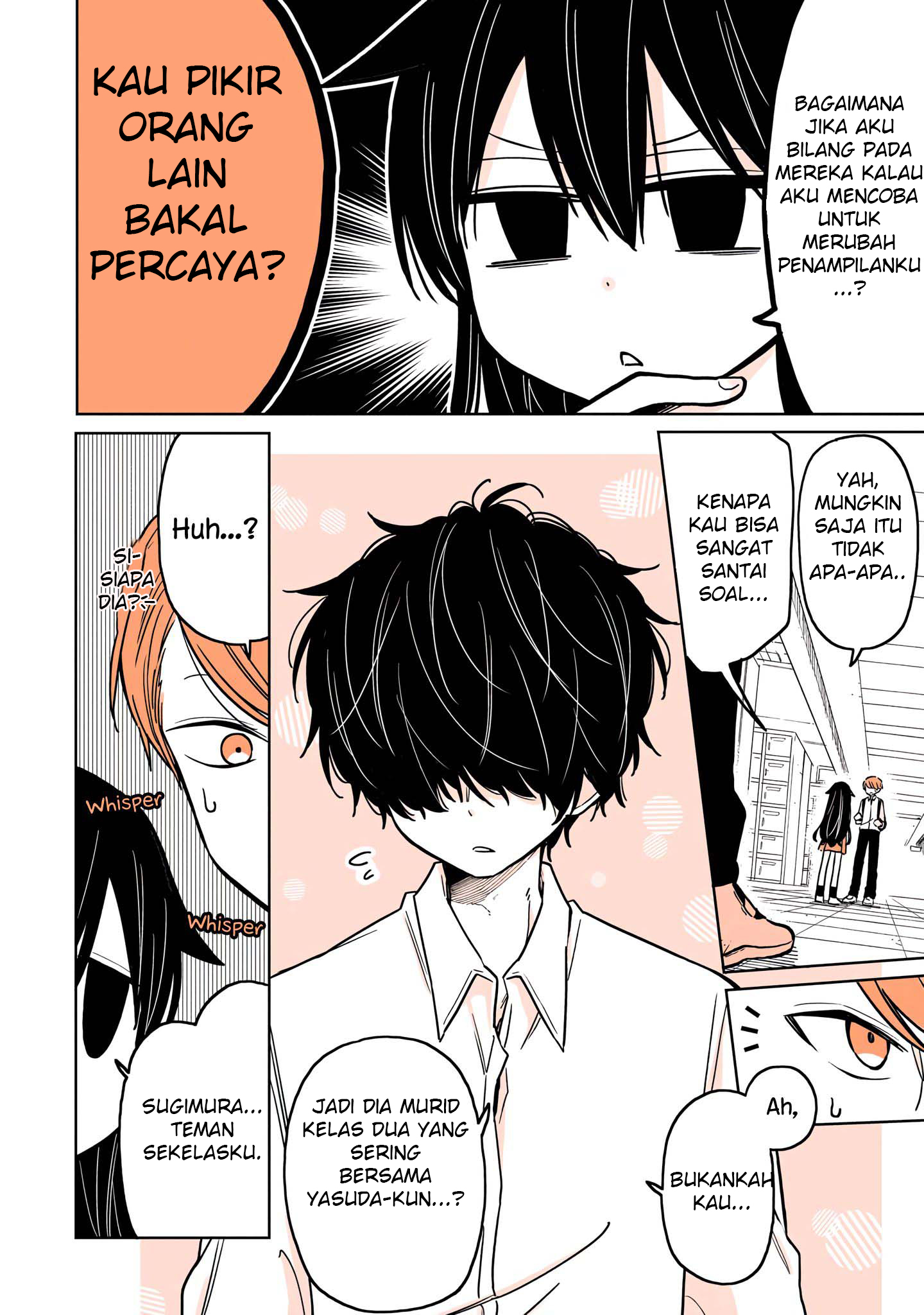 Mendokusagari Danshi ga Asa Okitara Onnanoko ni Natteita Hanashi Chapter 3 - halaman 5