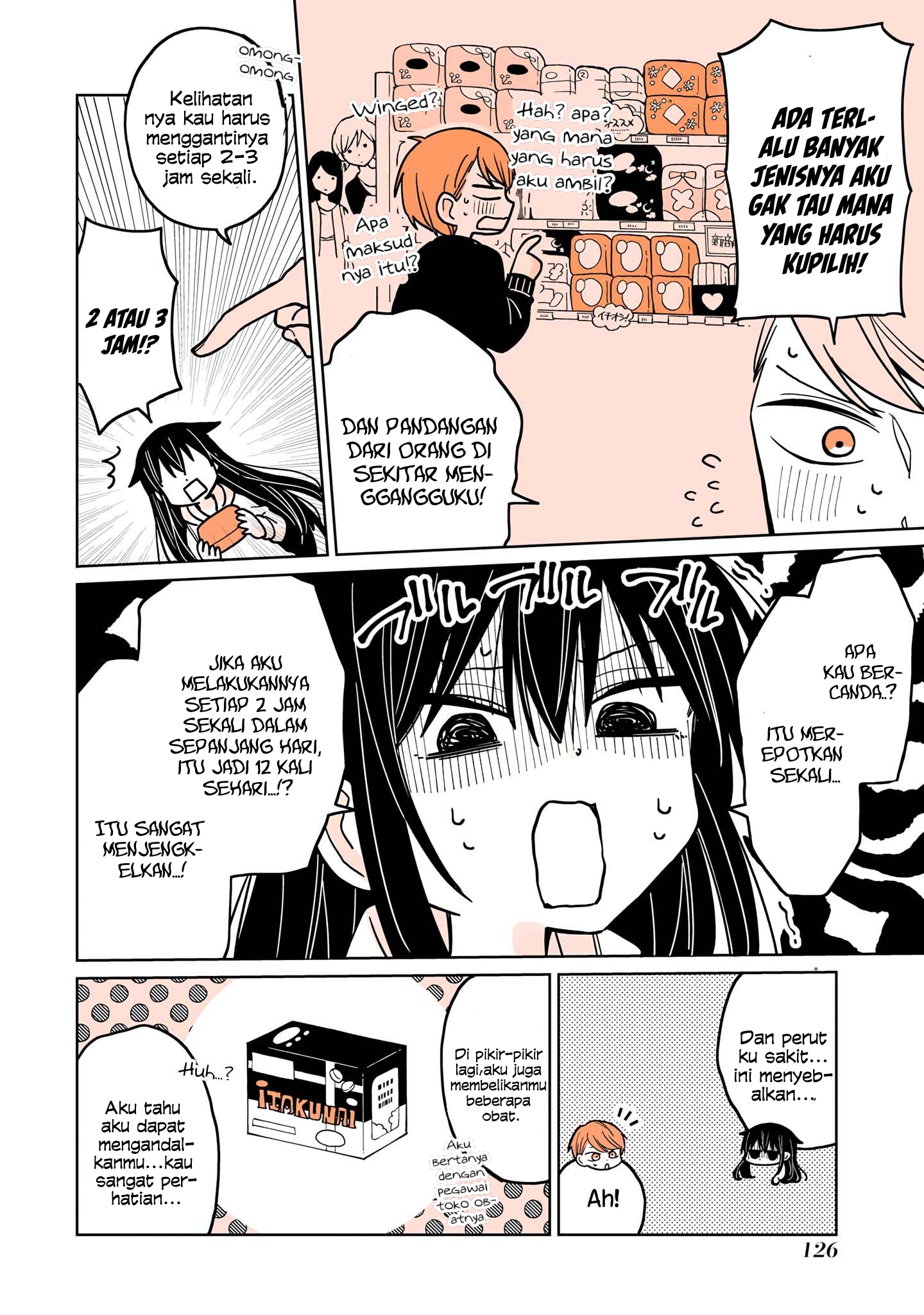 Mendokusagari Danshi ga Asa Okitara Onnanoko ni Natteita Hanashi Chapter 8.1 - halaman 9