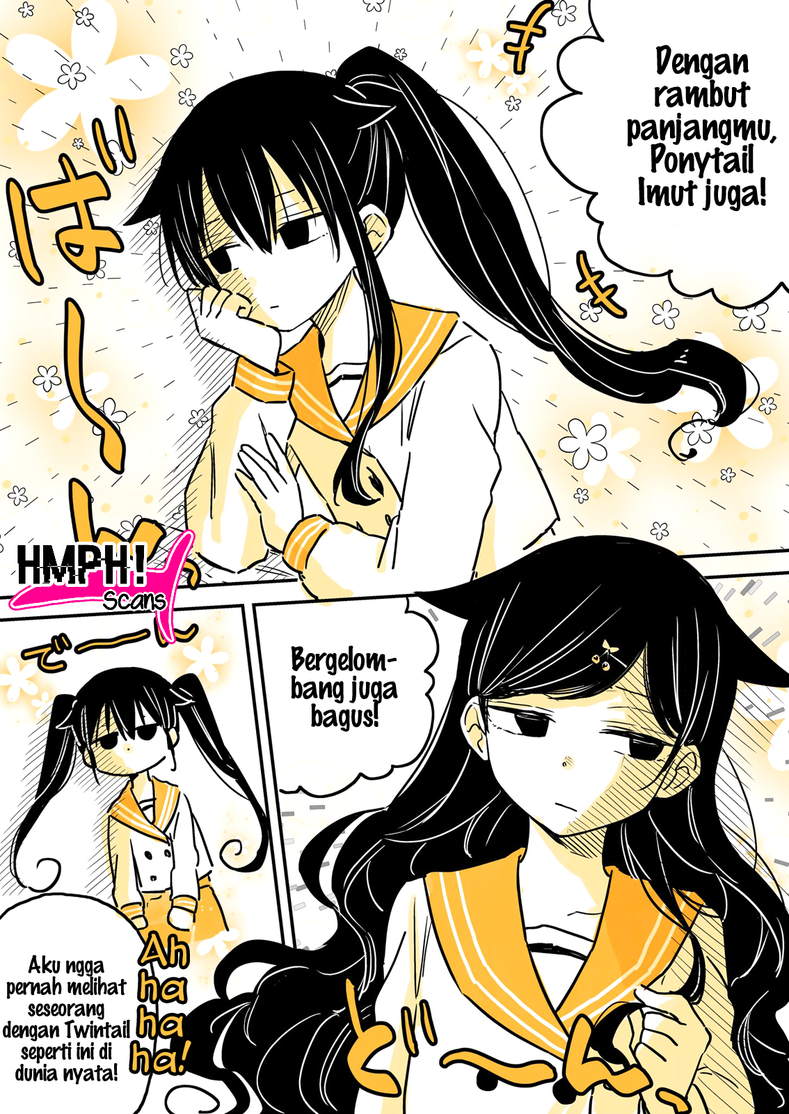 Mendokusagari Danshi Koukousei ga Asa Okitara Onnanoko ni Natteita Hanashi (Pre-Serialization) Chapter 5 - halaman 4