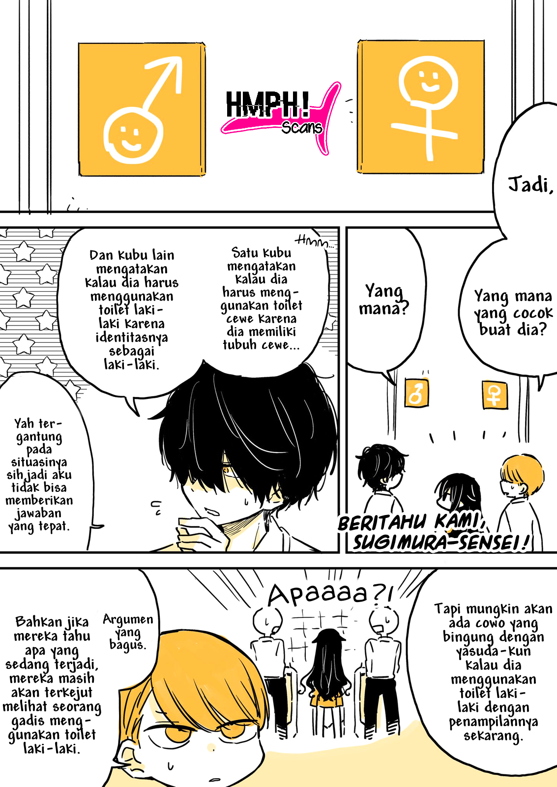 Mendokusagari Danshi Koukousei ga Asa Okitara Onnanoko ni Natteita Hanashi (Pre-Serialization) Chapter 6 - halaman 3