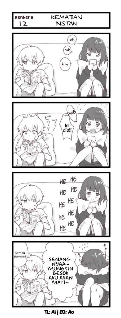 Menhera Shoujo Kurumi-chan Chapter 12 - halaman 2