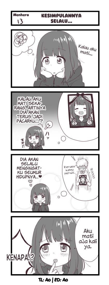 Menhera Shoujo Kurumi-chan Chapter 13 - halaman 2
