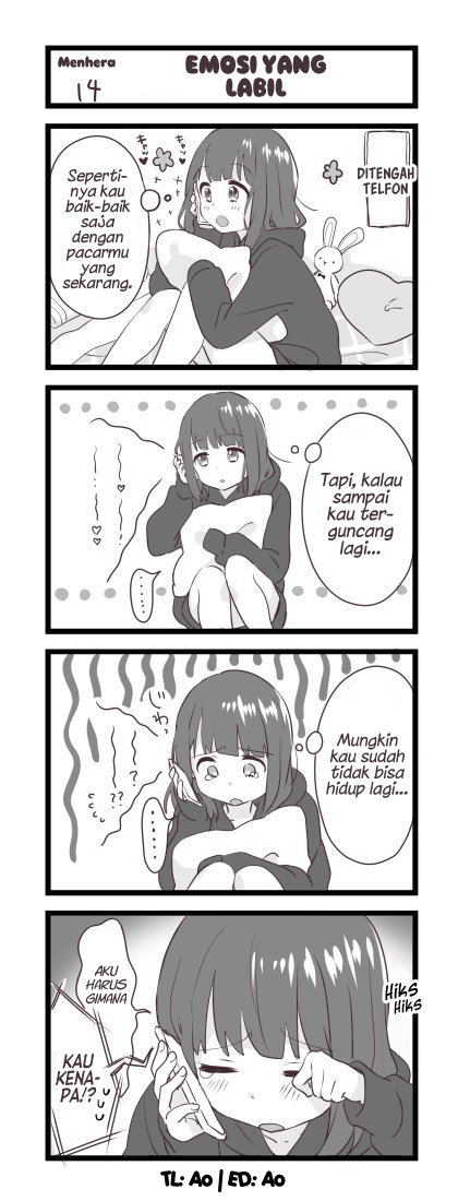 Menhera Shoujo Kurumi-chan Chapter 14 - halaman 2