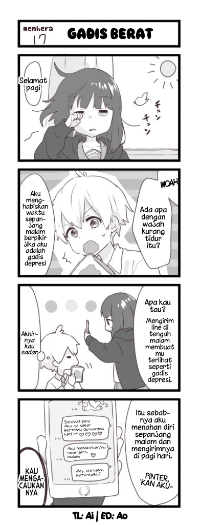 Menhera Shoujo Kurumi-chan Chapter 17 - halaman 2