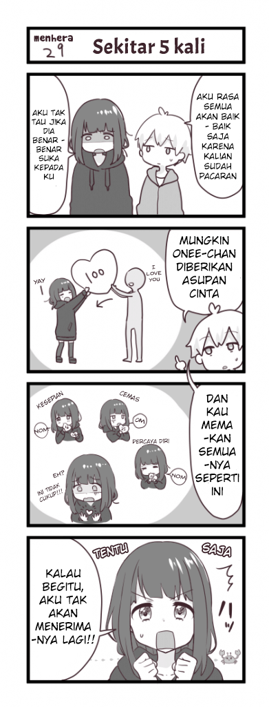 Menhera Shoujo Kurumi-chan Chapter 29 - halaman 1