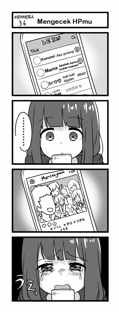 Menhera Shoujo Kurumi-chan Chapter 36 - halaman 1