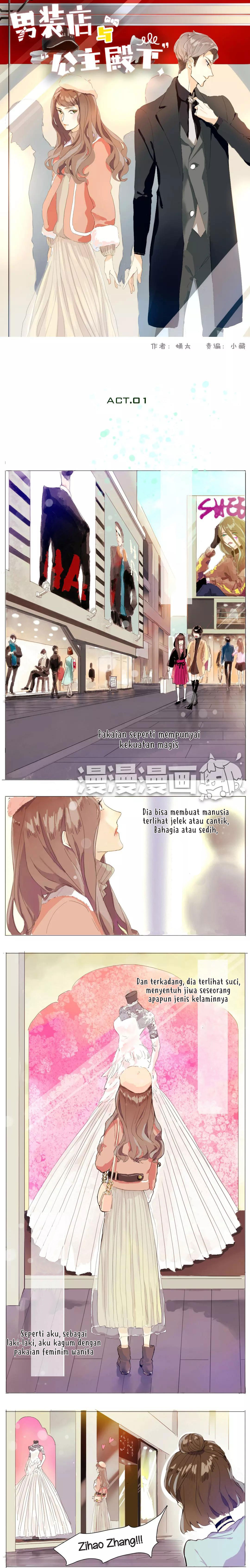 Men's Wear Store and "Her Royal Highness" Chapter 1 - halaman 3