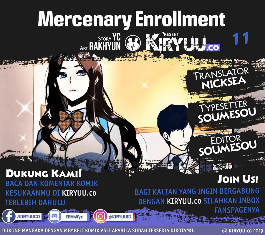 Mercenary Enrollment Chapter 11 - halaman 1