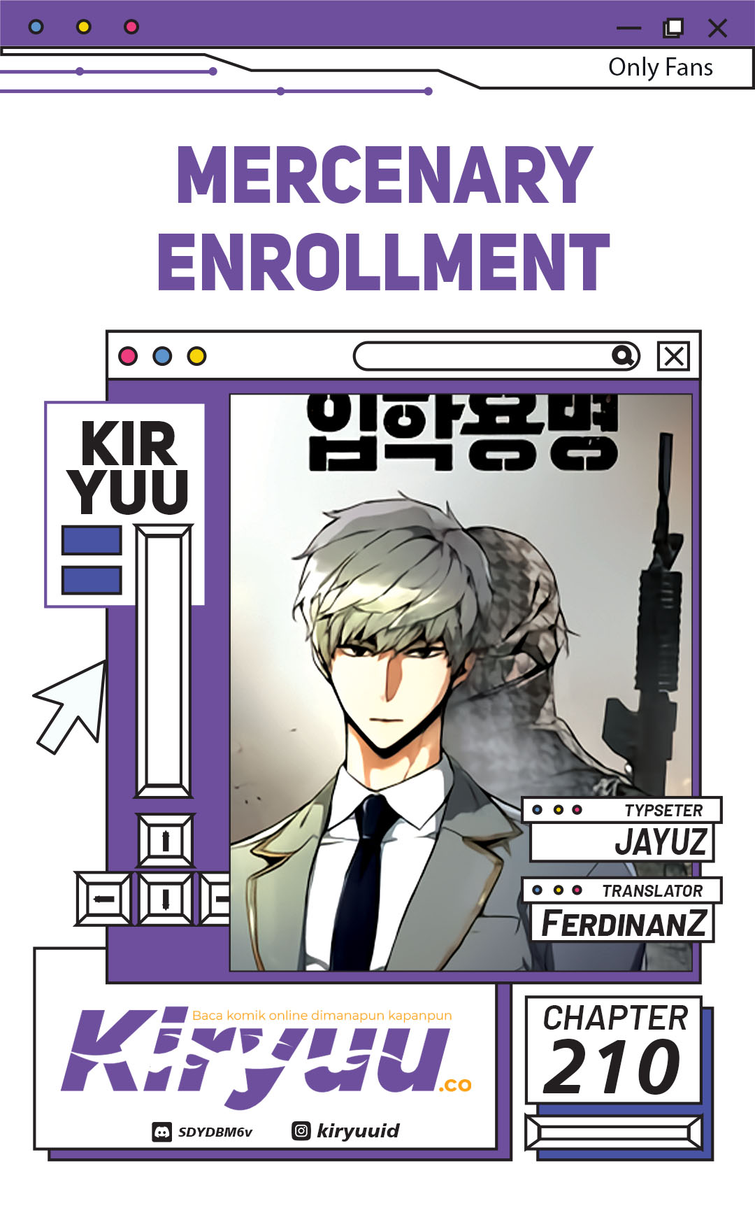 Mercenary Enrollment Chapter 210 - halaman 1