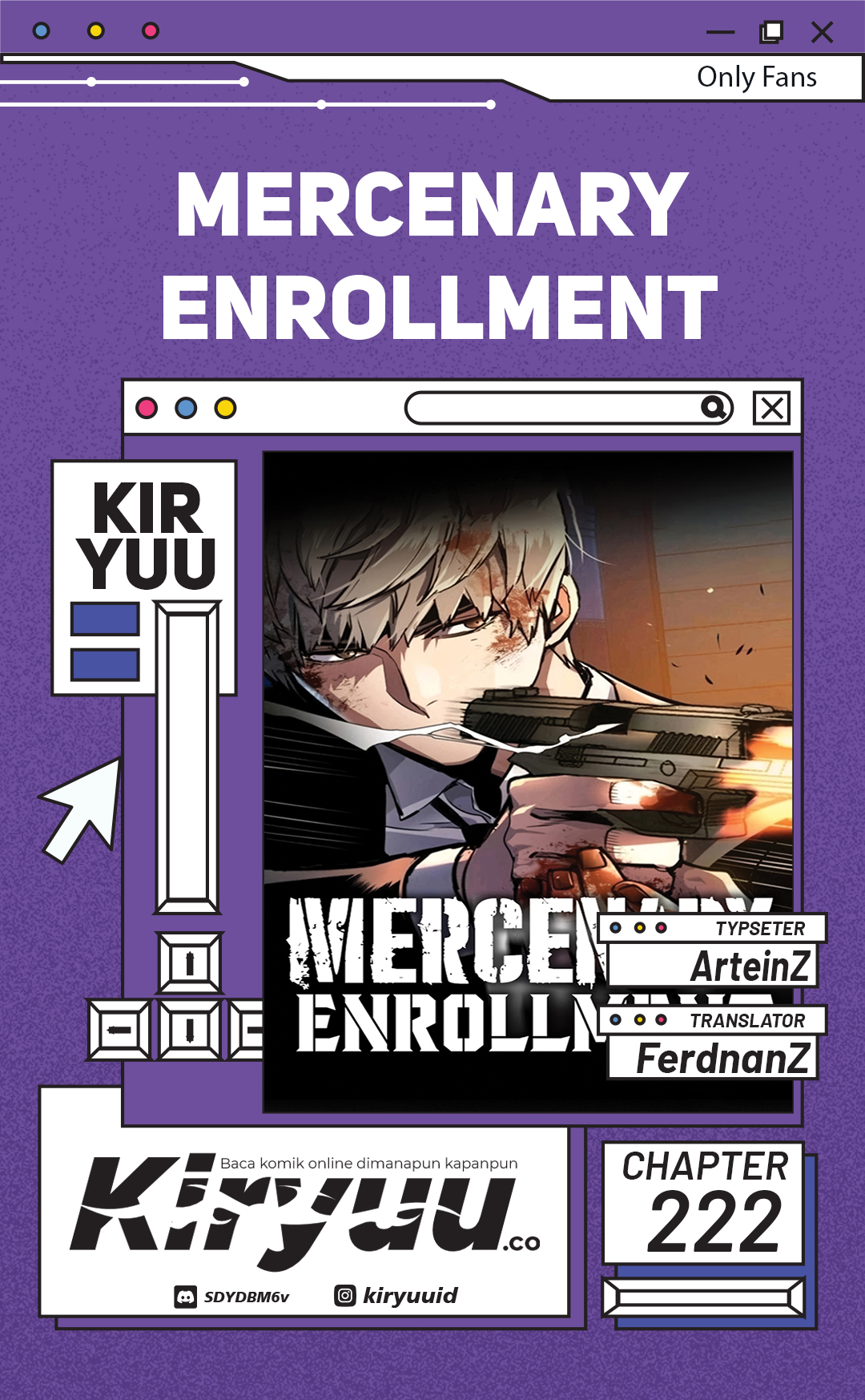 Mercenary Enrollment Chapter 222 - halaman 1
