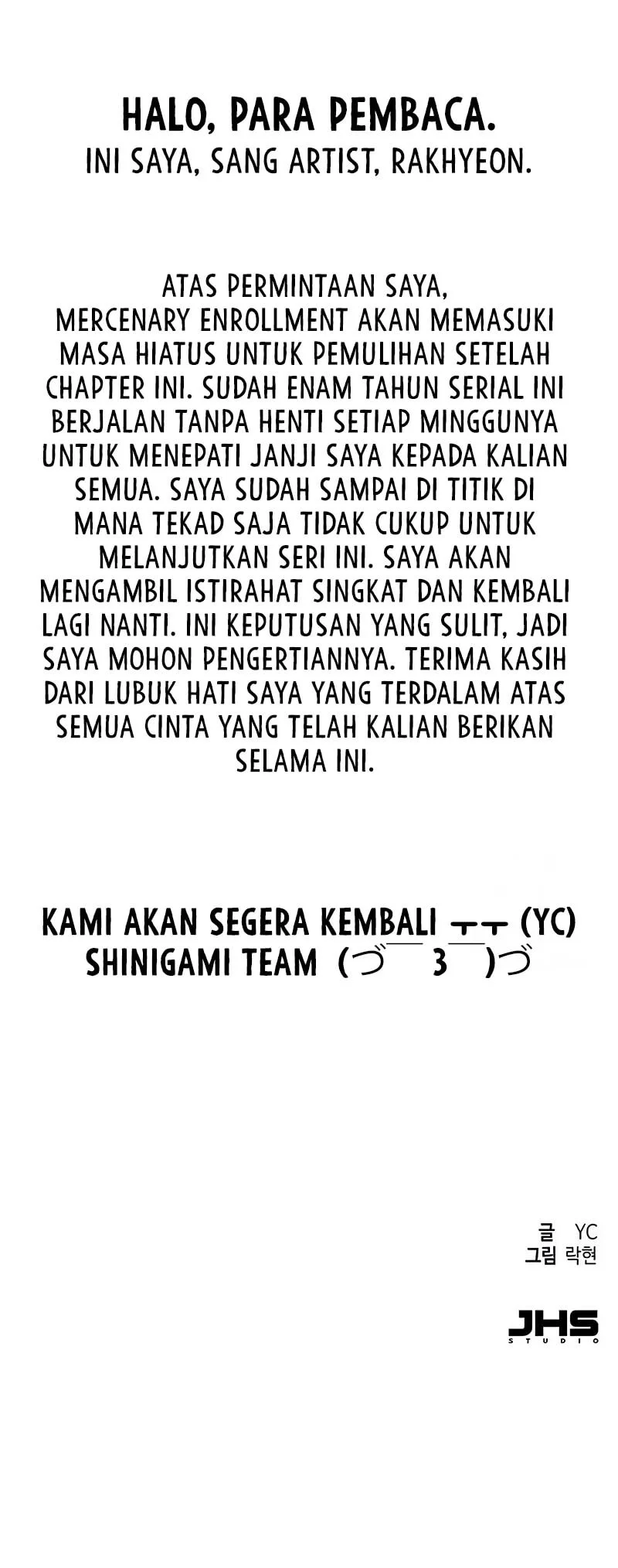 Mercenary Enrollment Chapter 280 - halaman 69