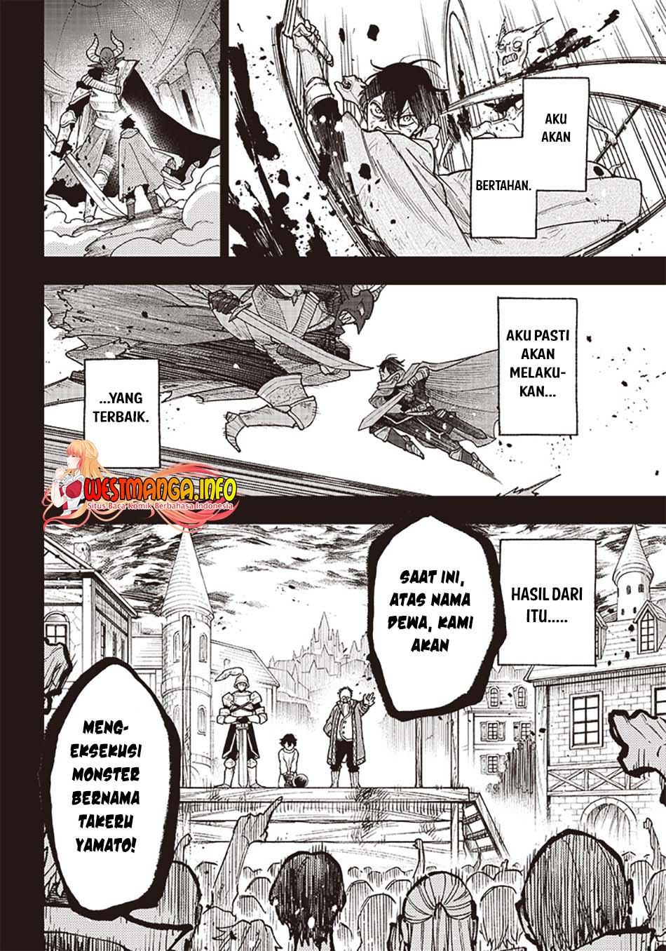 Messiah: Isekai wo Sukutta Motoyuusha ga Mamono no Afureru Genjitsu Sekai wo Musou suru Chapter 1 - halaman 11
